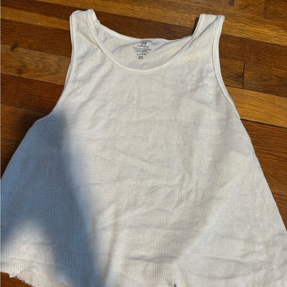 Lucky Brand Tops - Lucky Brand White Sleeveless Tank Top